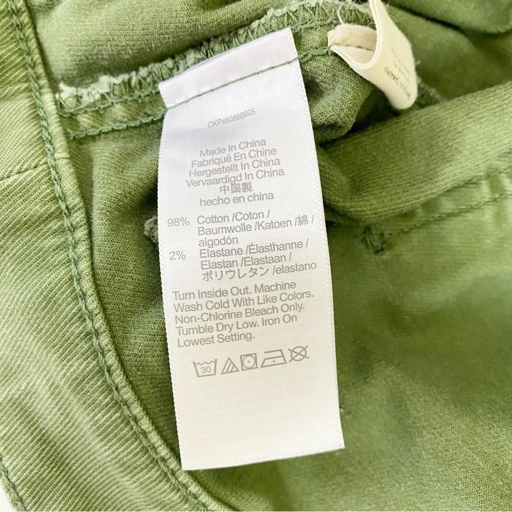 Madewell DarkGreen Women's Shorts Comfy  Casual Cute Sylish Soft Timeless Sz 14W - Picture 7 of 8